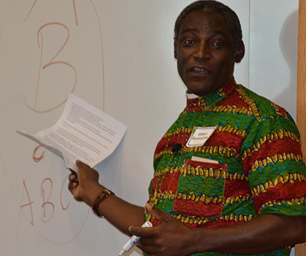 Rev Gideon Byamugisha for the #YHCAMP2014