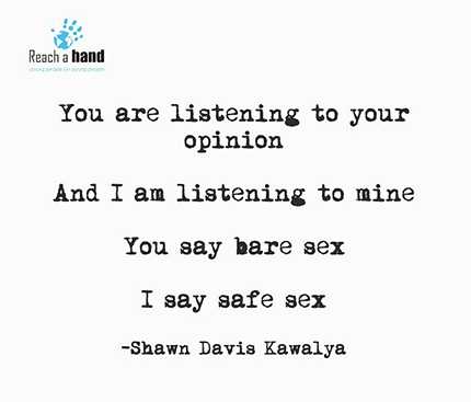 Here is a brilliant poem about safe sex that made us fall in love with World Poetry Day